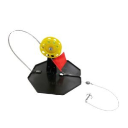 Набор жерлиц на подставке оснащенная Тонар ЖЗО-04 (d-185мм.катушка d-63мм) (10шт)