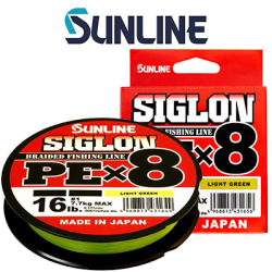 Sunline Siglon PE×8 250m (Light Green)