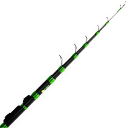 Удилище телескопическое с кольцами Fish Crystal Tele Pole длина 4м, тест до 40гр.