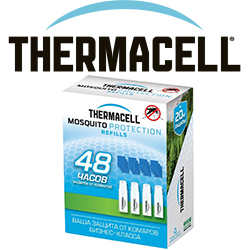 Thermacell Набор противомоскитный (4 газовых картриджа + 12 пластин)