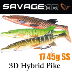 Savagear 3D Hybrid Pike 17 45g SS