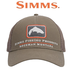 Simms Trout Icon Trucker, Hickory