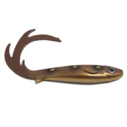 Силиконовая приманка KanalGratis Flatnose Dragon 270мм 50гр цвет: Spotted Bullhead, (FN-SPBU-01)