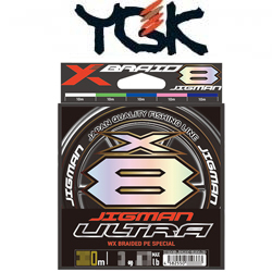 YGK X-Braid Jigman Ultra X8 HP 200m