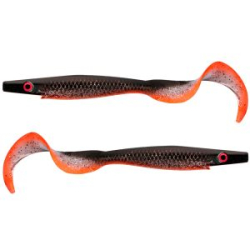 Силиконовая приманка Strike Pro Pig Tail Junior 230мм 37гр. цвет Glitter Fegisen (уп./2шт.) (SP-172R#SP10)