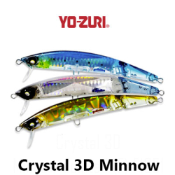 Yo-Zuri Crystal 3D Minnow Jointed (F) F1051