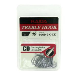 Крючки тройники Kaida Treble Hook #6 10шт