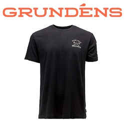 Grundens Dark Seas X Grundens Luminate SS T-Shirt, Black