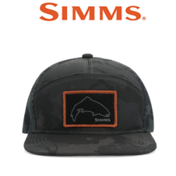 Simms 7-Panel Tech Trucker, Regiment Camo Carbon