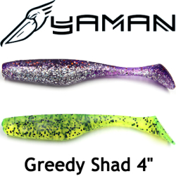 Yaman Greedy Shad 4"