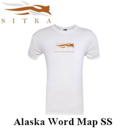 Sitka Alaska Word Map SS White