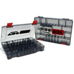 Коробка для приманок Vido Craft VD-2011 Polarized Black Box, размер 27.5х18.5х4.5см