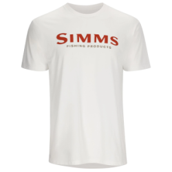 Футболка Simms Logo T-Shirt, White, L