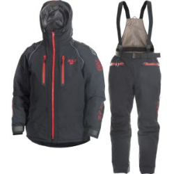 Костюм мужской демисезонный ХСН "Rambler II" -5, Hardguard, черный (красные молнии) (56-58/176)