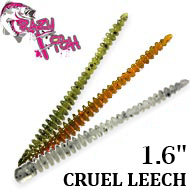 Crazy Fish Cruel leech 1.6"