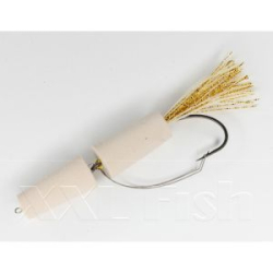 Приманка Мандула "Флажок" XXL Fish Модель 124 цв. Бежевый