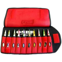 Чехол для джиг-блесен Owner Makimaki Jig Case RED L 25 СМ