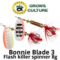 Grows Culture Bonnie Blade 3 Flash killer spinner 8g