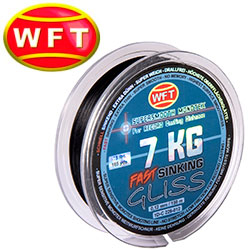 WFT KG Gliss Sinking Black 150m