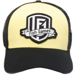 Бейсболка для рыбалки и охоты Fish Games цвет Желтый