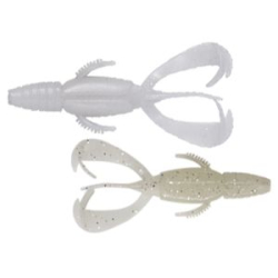 Силиконовая приманка Hearty Rise Rock Master - Rock Carw 2.4 цвет #08 White/Silver