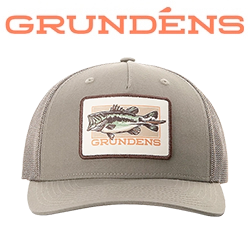 Grundens Off To The Races Trucker, Loden