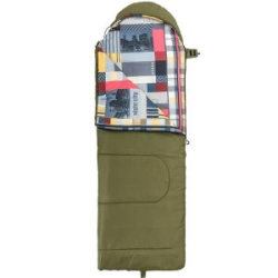 Спальный мешок Nisus Travel 400 (210*70) Hollowfiber зелёный (N-SB-H400-210x70)