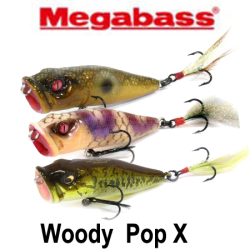 Megabass Woody Pop X