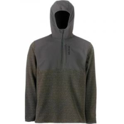 Толстовка Grundens Bering Pro Fleece Hoodie, Metal, XXL