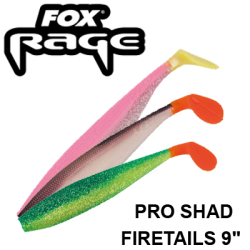 Fox Rage Pro Shad Firetails 9"