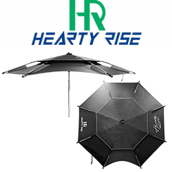 Hearty Rise Fishing Umbrella Double Layer Sun Shelter 2.2m