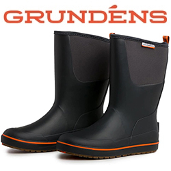 Grundens 12 Inch Deck Boot, Anchor