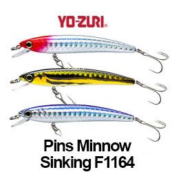 Yo-Zuri Pins Minnow Sinking F1164