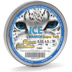 Леска Power Phantom Ice Warrior SUPER SOFT CLEAR 0,18mm, 3,1kg 30m