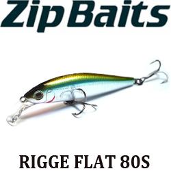 ZipBaits Rigge Flat 80S