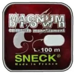 Леска монофильная Sneck Magnum Brown 100м d=0,22