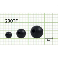 Бусина резиновая Fish Season, ф 6 мм., отв. 1,2 мм. (упак. 10 шт.)