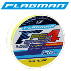 Flagman PE Hybrid F4 150м Fluo Yellow 