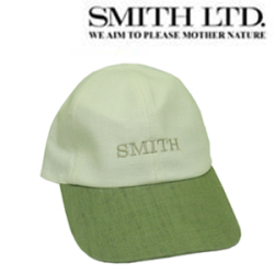 Smith Cap (белая с зеленым )