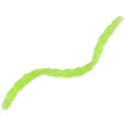 Силиконовая приманка Russian Bass Мотыль искусственный 48 мм. цвет #012, активный аттрактант.