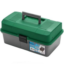 Ящик для инструментов двухполочный зеленый Helios (T-HS-2TTB-G)