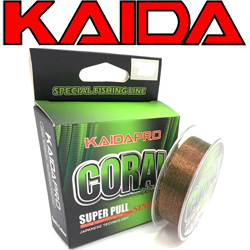 Kaida Coral хамелеон смешанный цвет зеленый с коричневым 100м