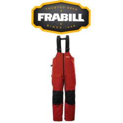 Frabill F2 Surge RainSuit Bib Red