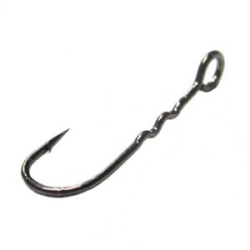 Одинарный крючок Crazy Fish Round Bent Fixative Shank RBFS-10 15шт 