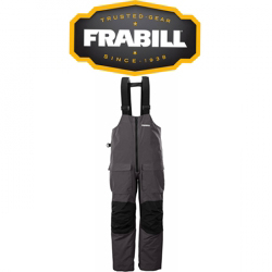 Frabill F2 Surge RainSuit Bib Grey