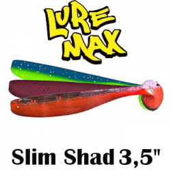 LureMax Slim Shad 3,5''/8,5см