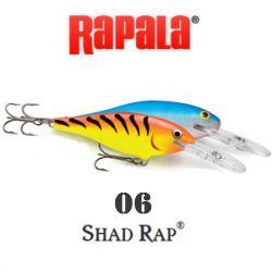 Rapala Shad Rap SR06