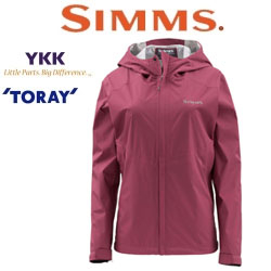 Simms Women's Waypoints Jacket, Garnet