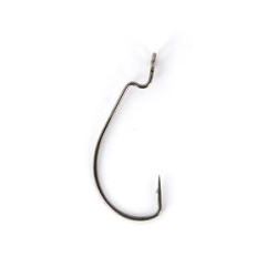 Крючки офсетные Yoshi Onyx Offset Hook 1 (BN), BIG EYE (упак. 10шт.)