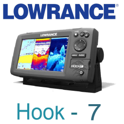 Lowrance Hook-7 Mid/High/DownScan